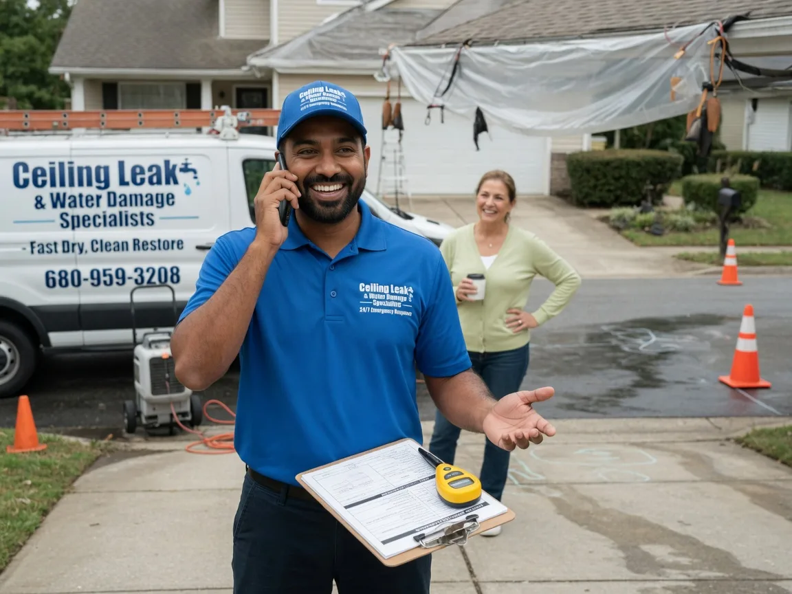 Ceiling Leak Cleanup Jewell, KS FAQs